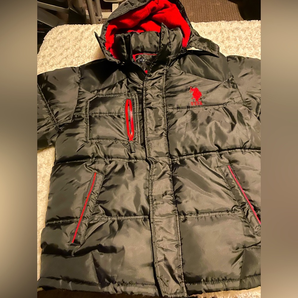 US Polo Boys Winter Jacket size L